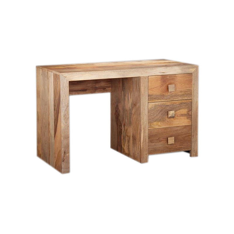 E-shop Písací stôl 130x76x70 Hina z mangového dreva