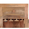 Barová skriňa Hina 90x90x45 z mangového dreva