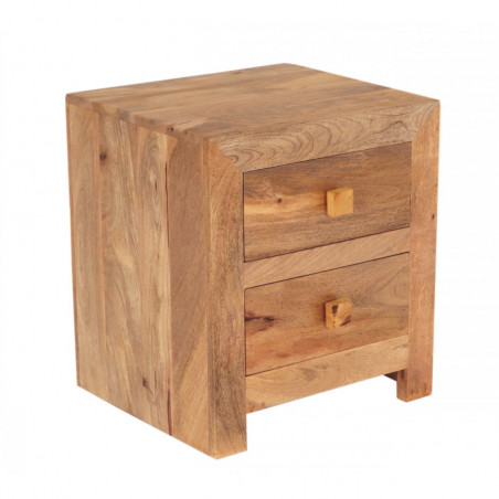 Nočný stolík Hina 45x50x40 z mangového dreva