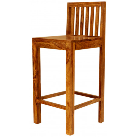 Barová stolička indický masív palisander