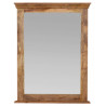 Zrkadlo Guru 90x120 z mangového dreva