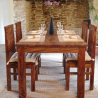 Jedálenský stôl Rami 120x90 z indického masívu palisander